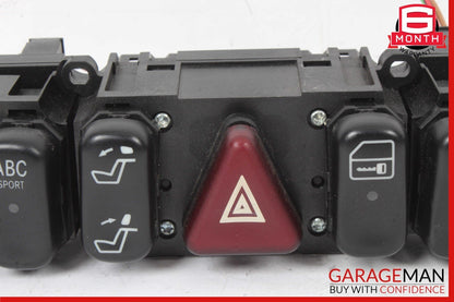 00-02 Mercedes W215 CL600 CL55 AMG Center Dash Hazard Light Switch Control Panel
