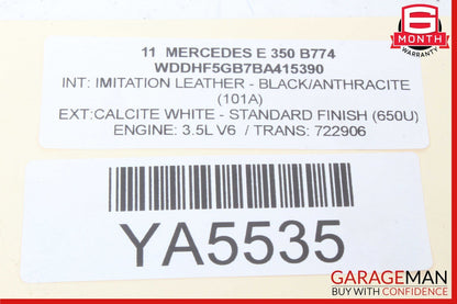 08-18 Mercedes W212 E350 E550 C250 Front Right Side Door Control Module Unit OEM