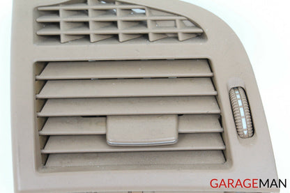 07-13 Mercedes W221 S550 CL550 Front Left Side Dash A/C Air Vent Trim Brown OEM