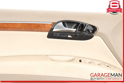 07-15 Audi Q7 Front Left Driver Side Door Interior Panel Trim Cover OEM