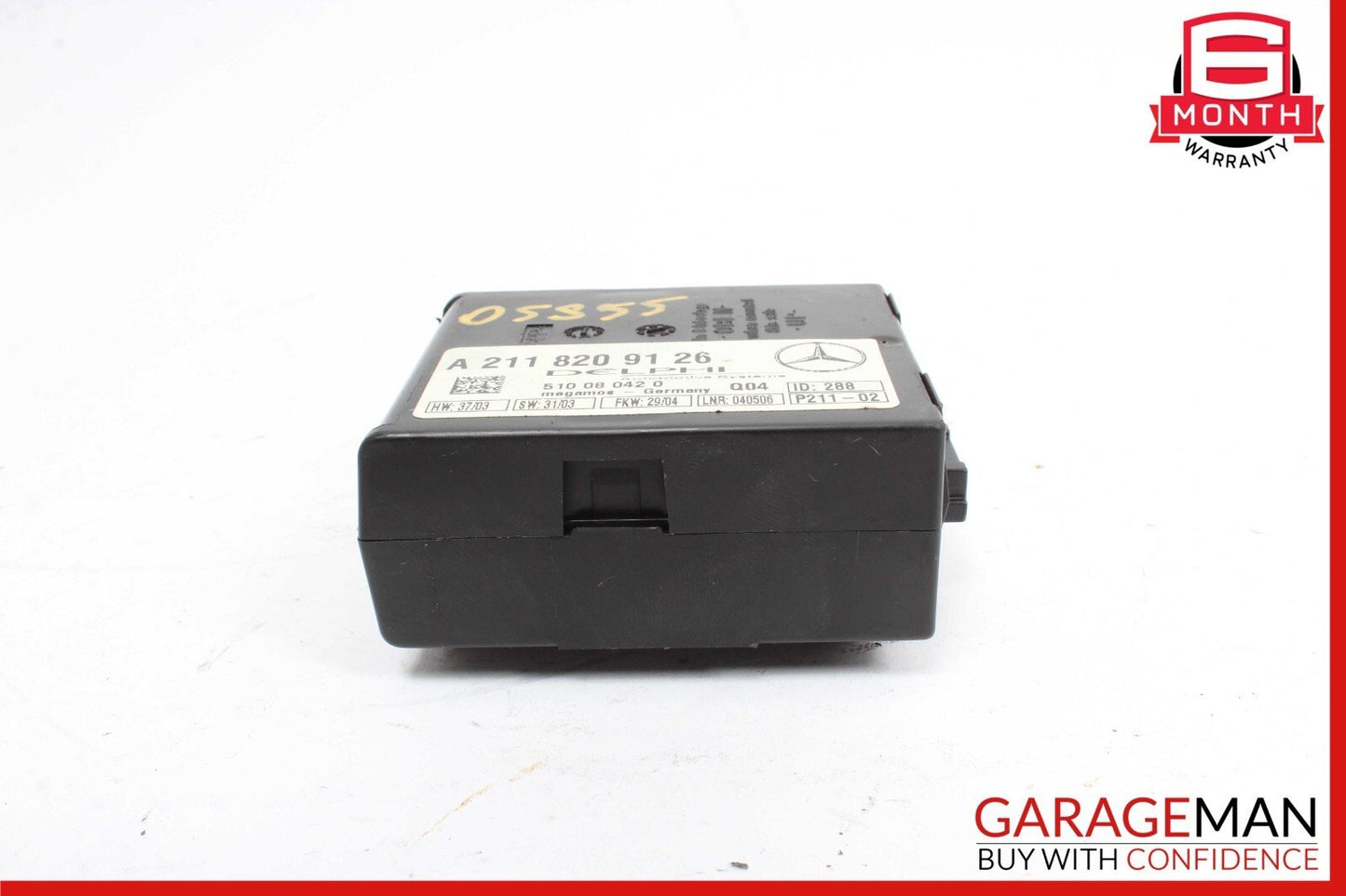 02-12 Mercedes W215 CL500 E320 CLK500 Anti Theft Alarm Module 2118209126 OEM