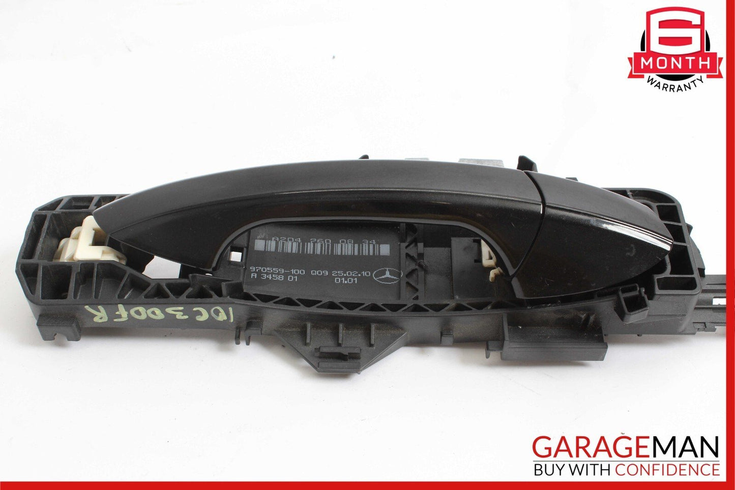 08-11 Mercedes W204 C300 C280 Front Right Side Exterior Door Handle Black OEM