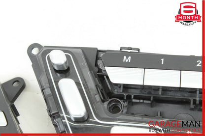 07-13 Mercedes W221 S550 CL600 Front Left Side Seat Control Switch Set Assembly
