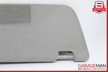 07-14 Mercedes CL550 S550 Front Left Sun Visor Sunvisor Shade Cover Suede Gray