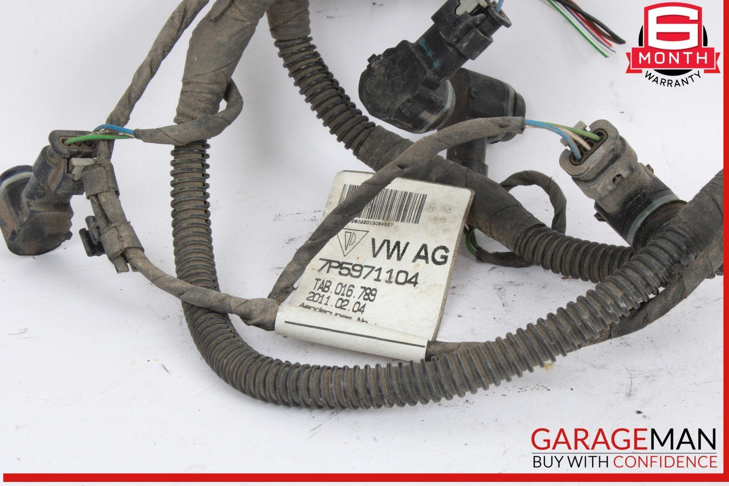11-14 Porsche Cayenne 958 AWD Bumper Wiring Harness Park Parking Sensors OEM