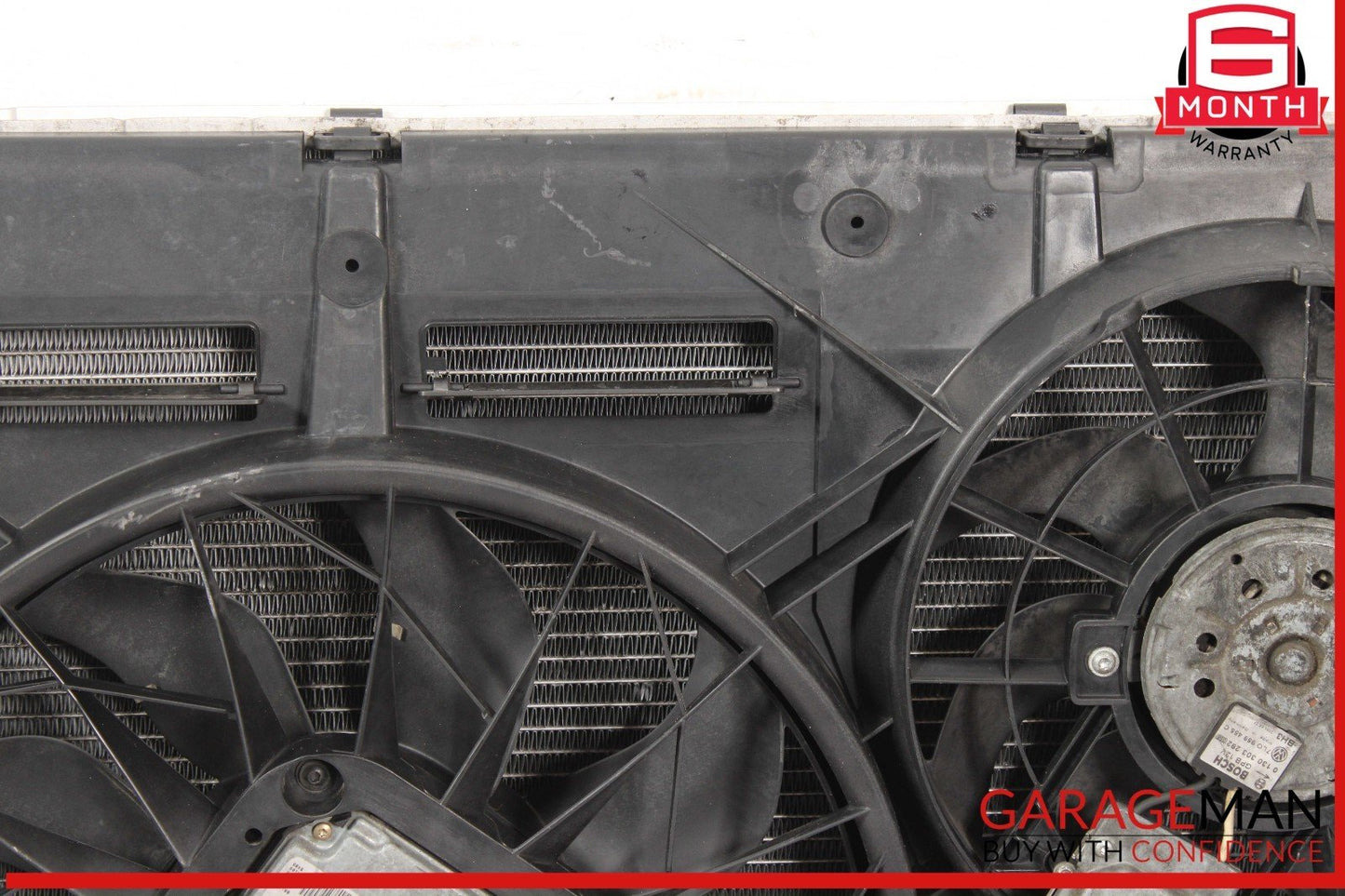 03-10 Porsche Cayenne 955 957 Engine Coolant Radiator w/ Oil Cooler Assembly OEM