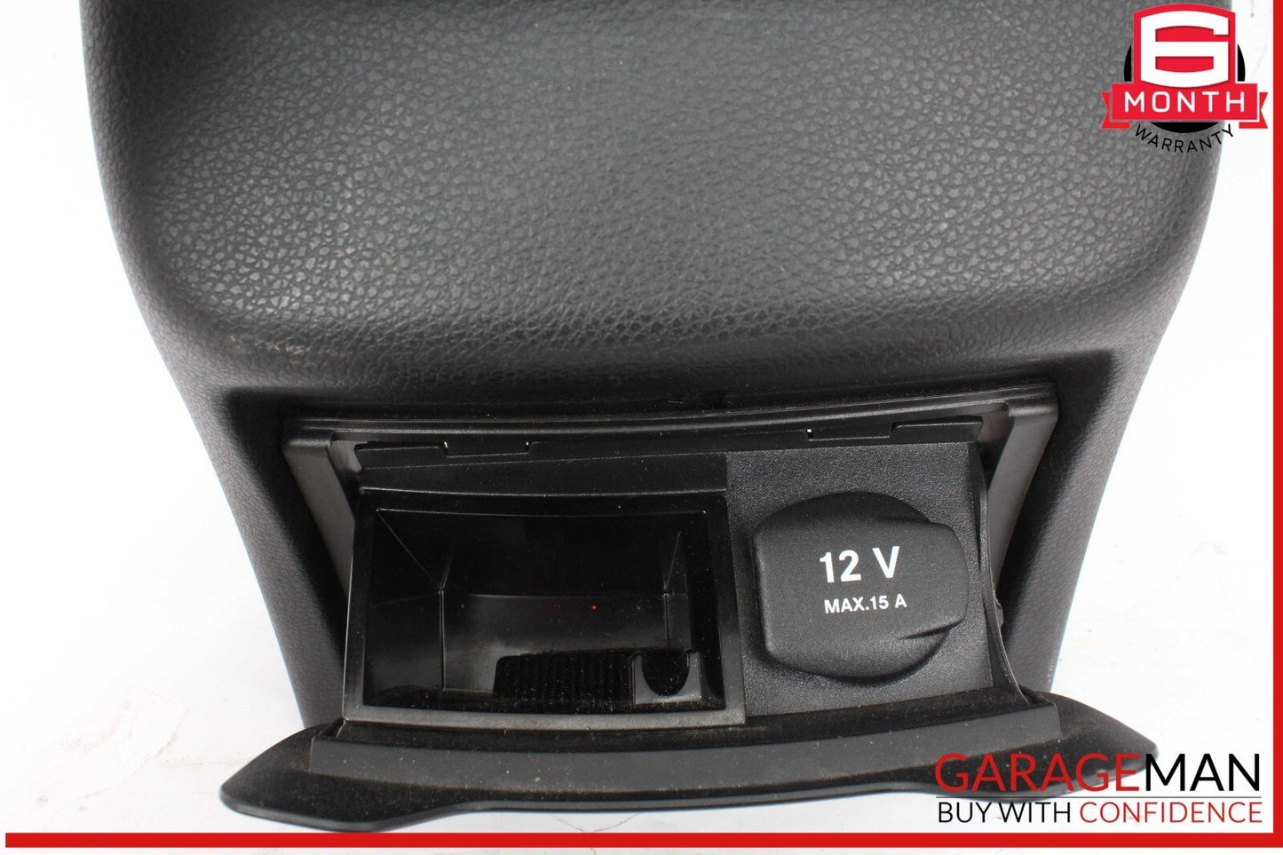 15-20 Mercedes W205 C300 C350e Rear Center Console A/C Air Vent Assy Black OEM