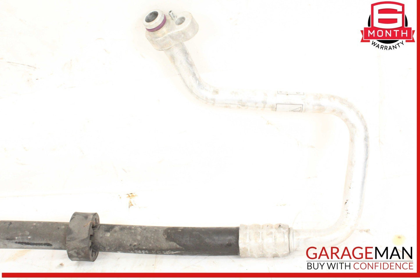 11-18 Porsche Cayenne 958 AC A/C Air Conditioning Suction Hose Tube Line OEM