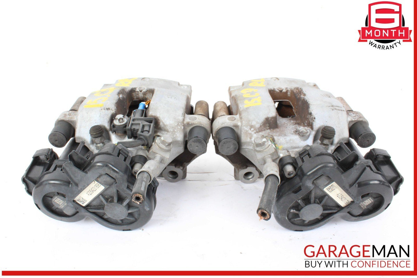 15-20 Mercedes W205 C300 C400 Rear Right & Left Side Brake Calipers Set of 2 Pc