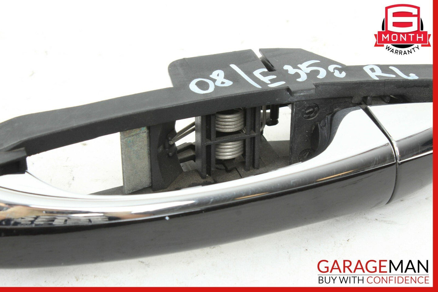 03-09 Mercedes W211 E350 E63 AMG Rear Left Side Exterior Door Handle Black OEM