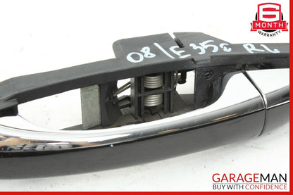 03-09 Mercedes W211 E350 E63 AMG Rear Left Side Exterior Door Handle Black OEM