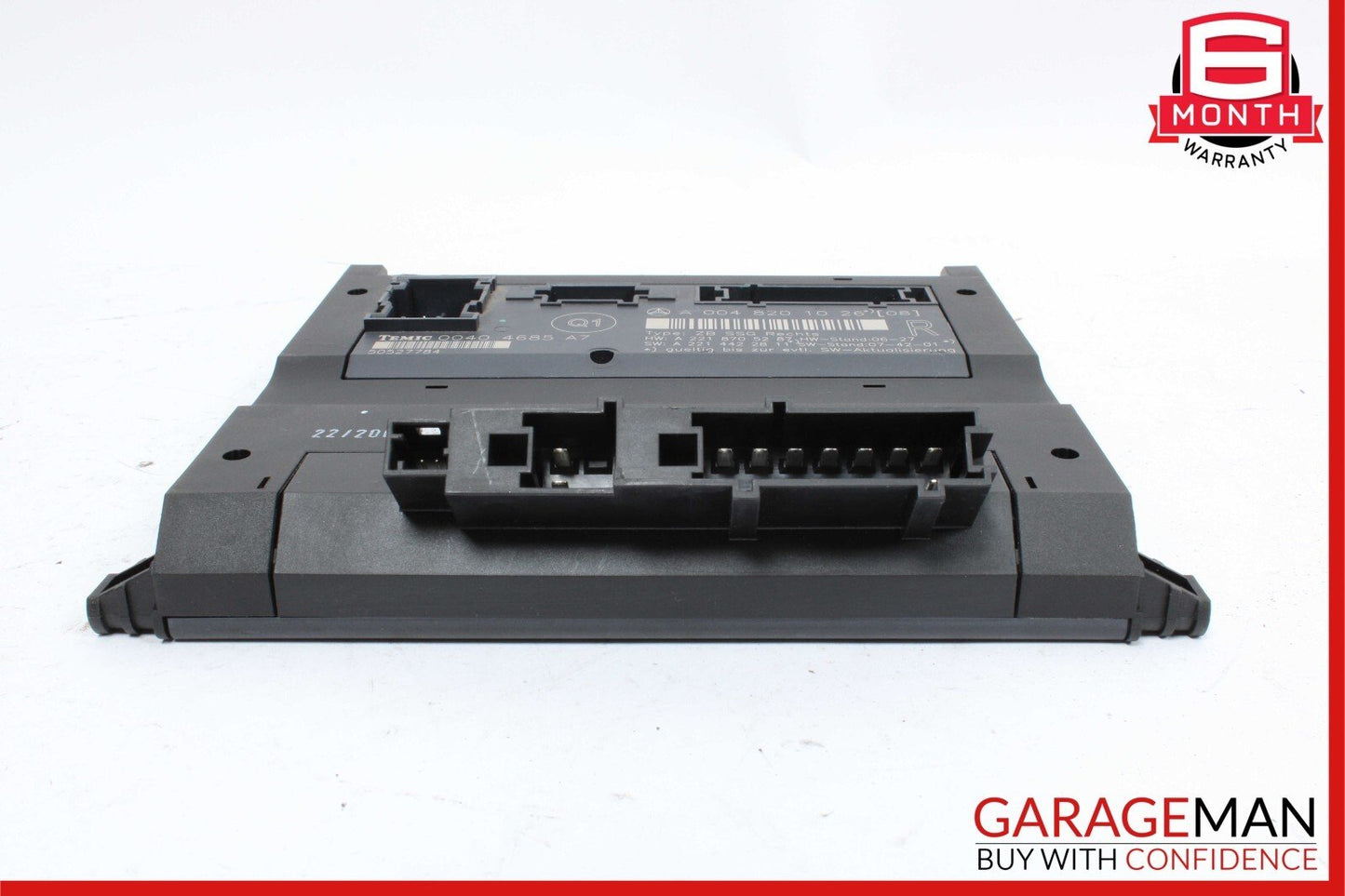 07-13 Mercedes W221 S550 S400 S65 AMG Front Right Side Under Seat Control Unit