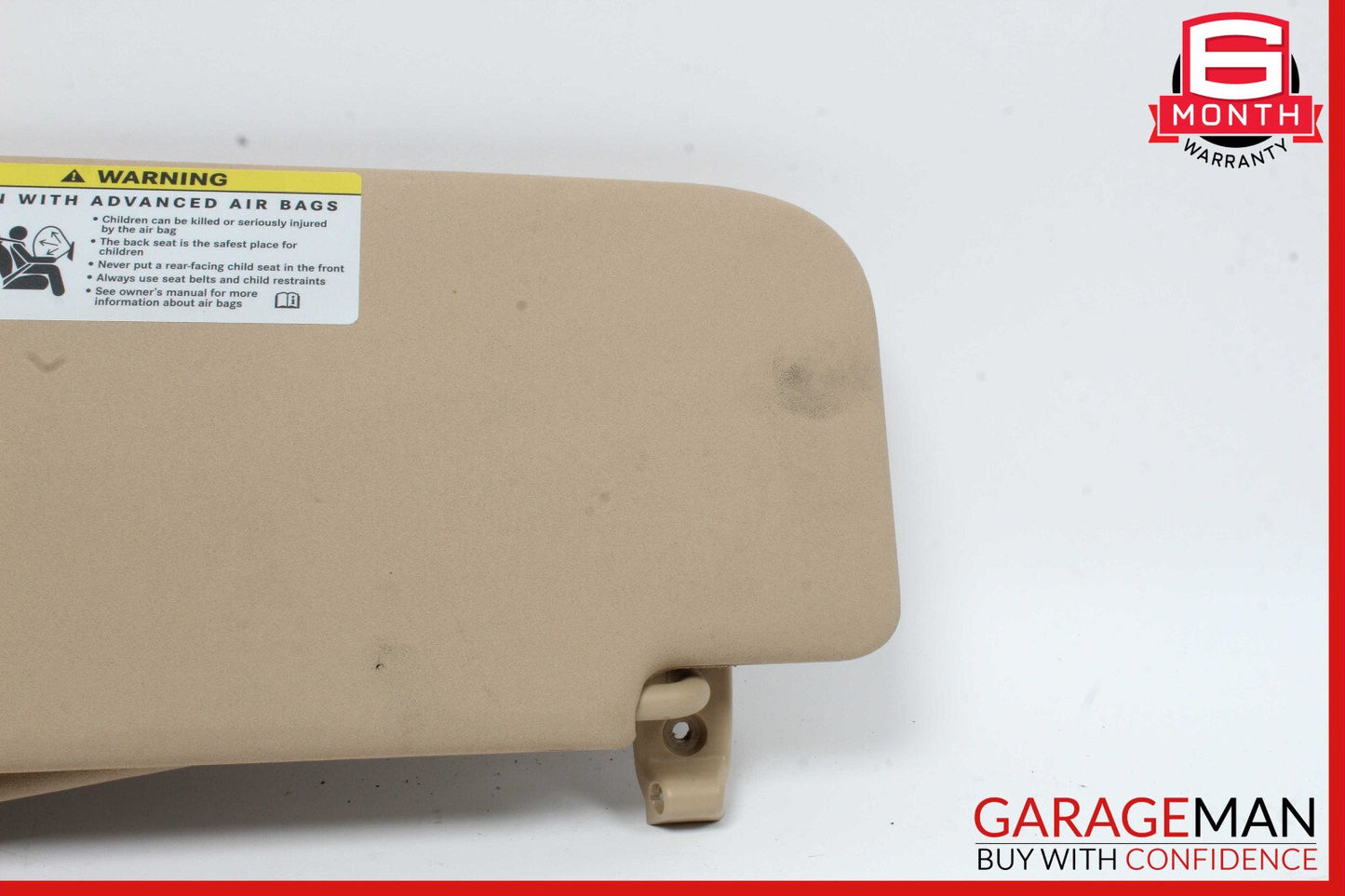 06-12 Mercedes X164 GL550 ML450 Sun Visor Sunvisor Right Side Brown OEM