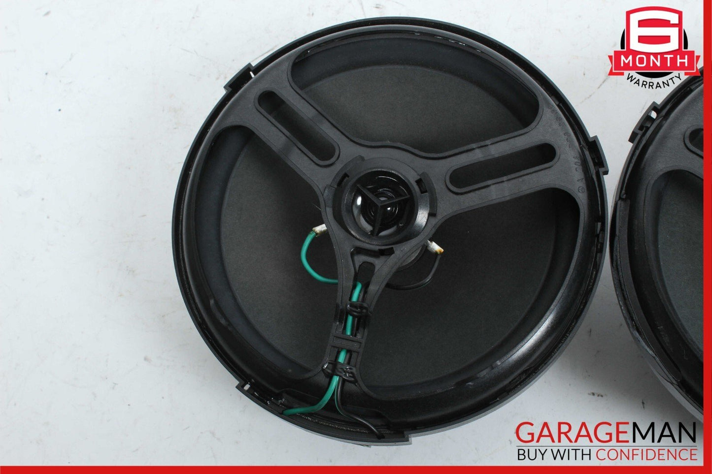 08-15 Mercedes W204 C300 Rear Left & Right Door Sound Speakers Set of 2 OEM