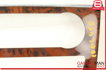 06-12 Mercedes X164 GL450 Center Console Control Trim Panel Wood Bezel OEM