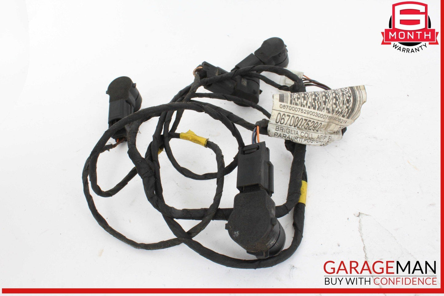 14-17 Maserati Quattroporte M156 Rear Bumper Parking Sensors w/ Wire OEM