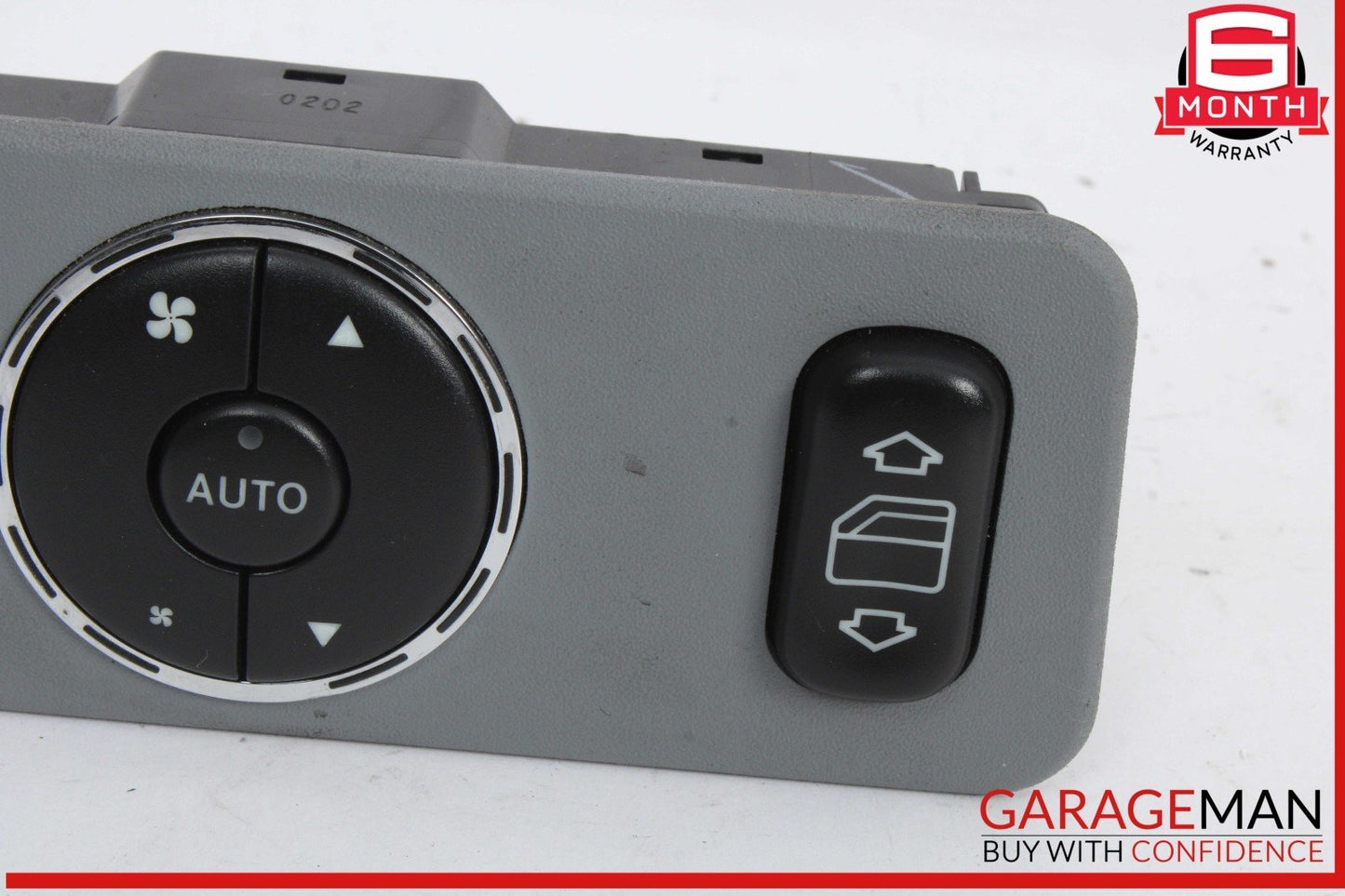 02-05 Mercedes W163 ML320 Rear Window Switch w/ Climate Control 1638200326 OEM