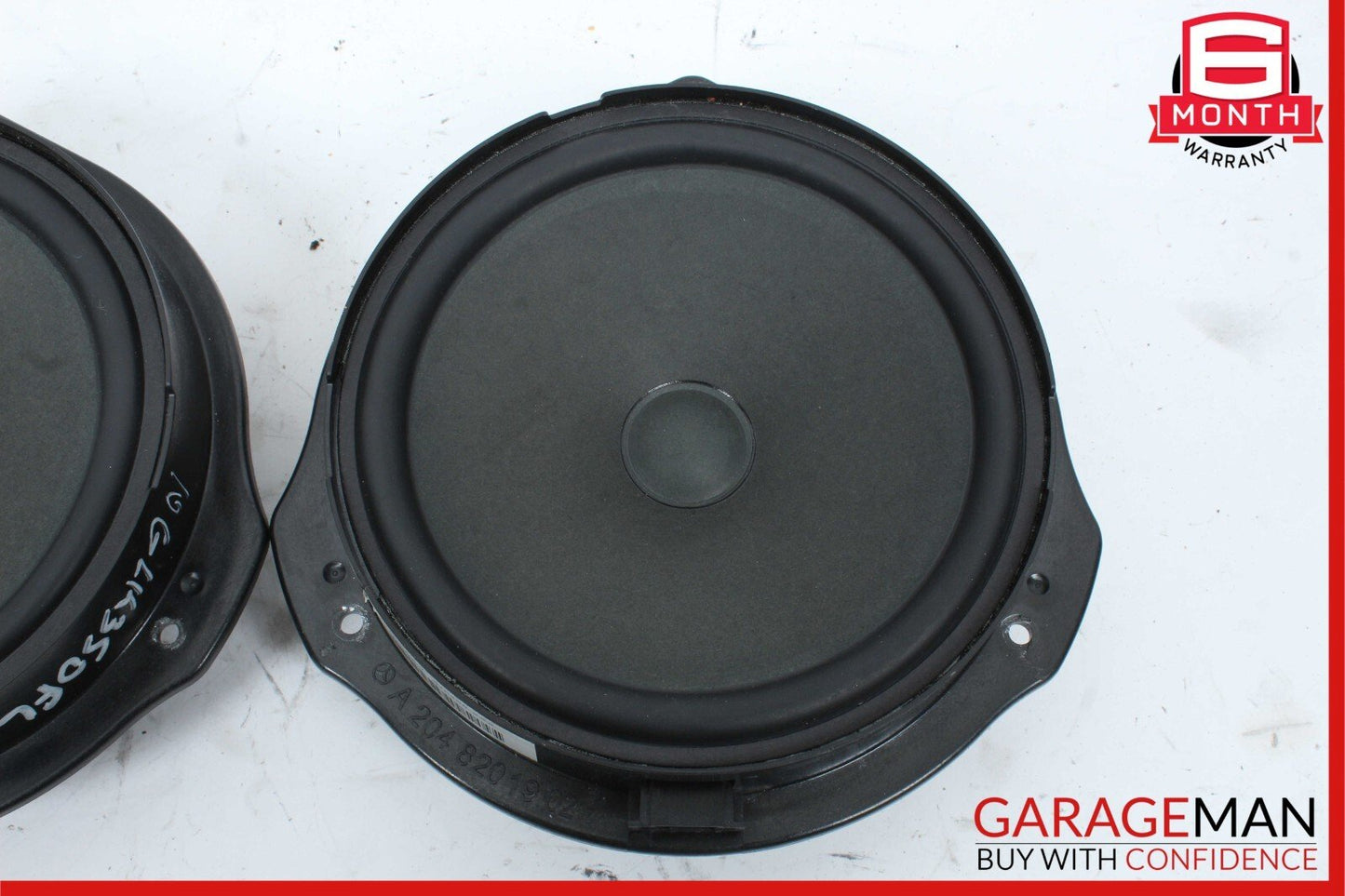 08-14 Mercedes X204 GL350 Front Right & Left Side Door Sound Speaker Set of 2 Pc