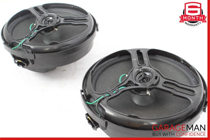 08-11 Mercedes W204 C300 Rear Right & Left Side Door Sound Speakers Set of 2 Pc