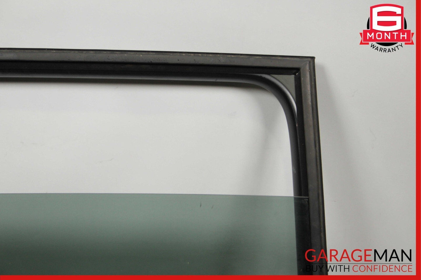 03-06 Porsche Cayenne 955 Rear Right Door Frame Window Regulator Glass Assy