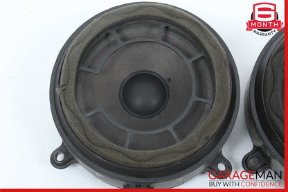 01-07 Mercedes W203 C230 Front Right & Left Side Door Sound Audio Speakers Set
