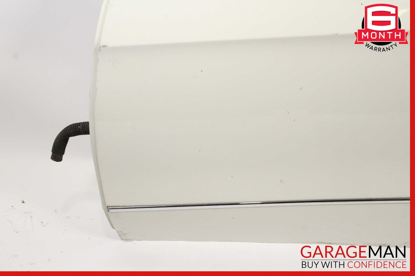 10-16 Mercedes W212 E350 Sedan Rear Left Side Door Shell Assembly Calcite White