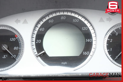 10-12 Mercedes X204 GLK350 Speedometer Odometer Instrument Cluster Gauge OEM