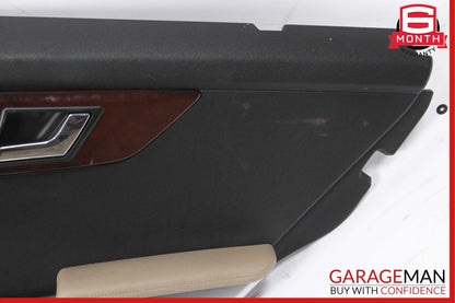 10-15 Mercedes X204 GLK350 Rear Right Passenger Side Interior Door Panel Brown