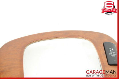 03-06 Mercedes W220 S430 S500 Center Console Shifter Bezel Trim Wood OEM