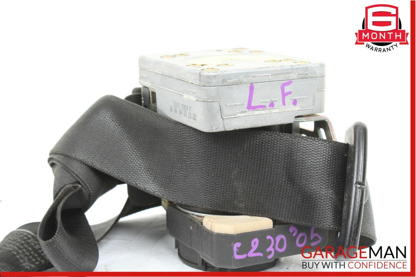 05-07 Mercedes W203 C230 C280 Front Left Side Seat Belt Seatbelt Retractor OEM