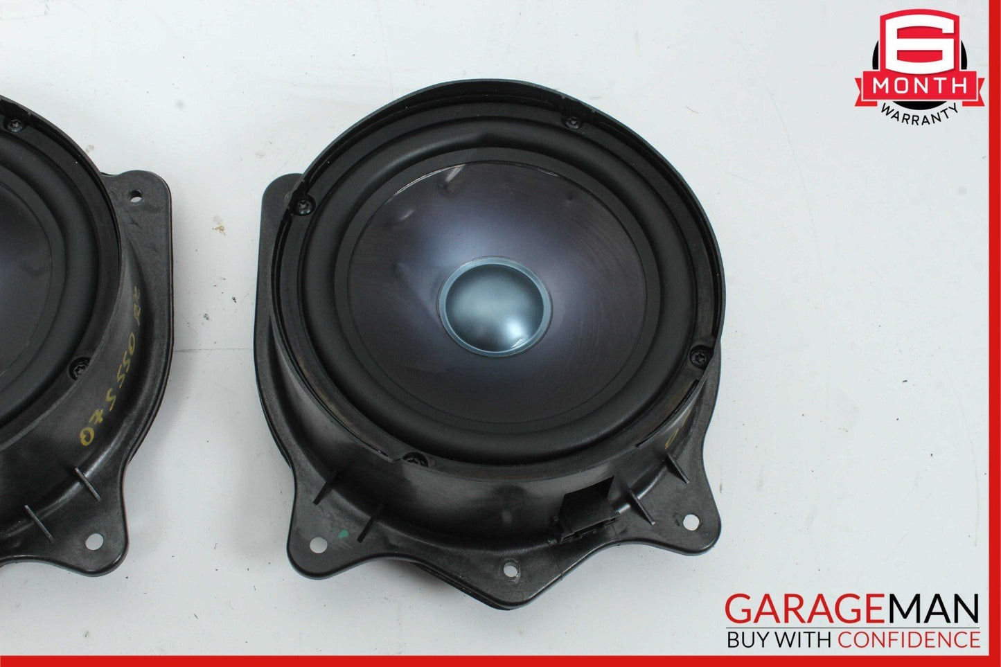 07-09 Mercedes W221 S550 Rear Left & Right Door Audio Sound Speaker Set of 2 OEM