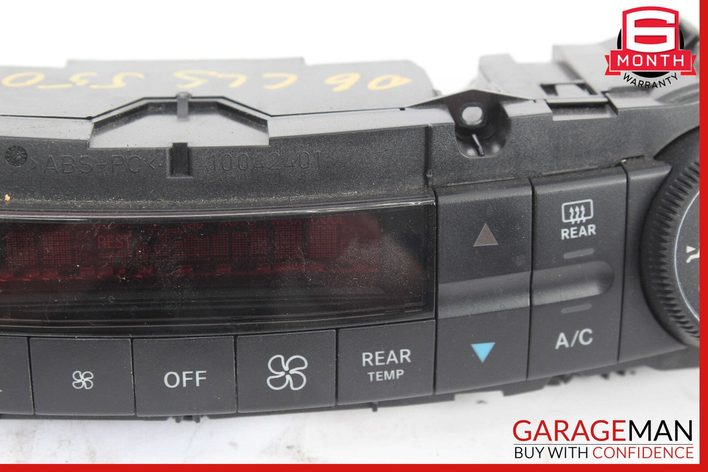 06-11 Mercedes W219 CLS550 CLS500 A/C AC Heater Climate Control Unit OEM