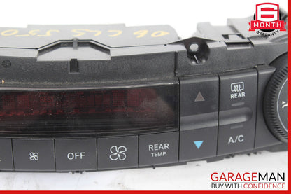 06-11 Mercedes W219 CLS550 CLS500 A/C AC Heater Climate Control Unit OEM