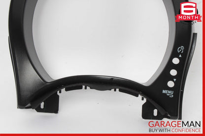 12-19 Fiat 500E Front Left Driver Side Speedometer Cluster Trim Cover Bezel OEM
