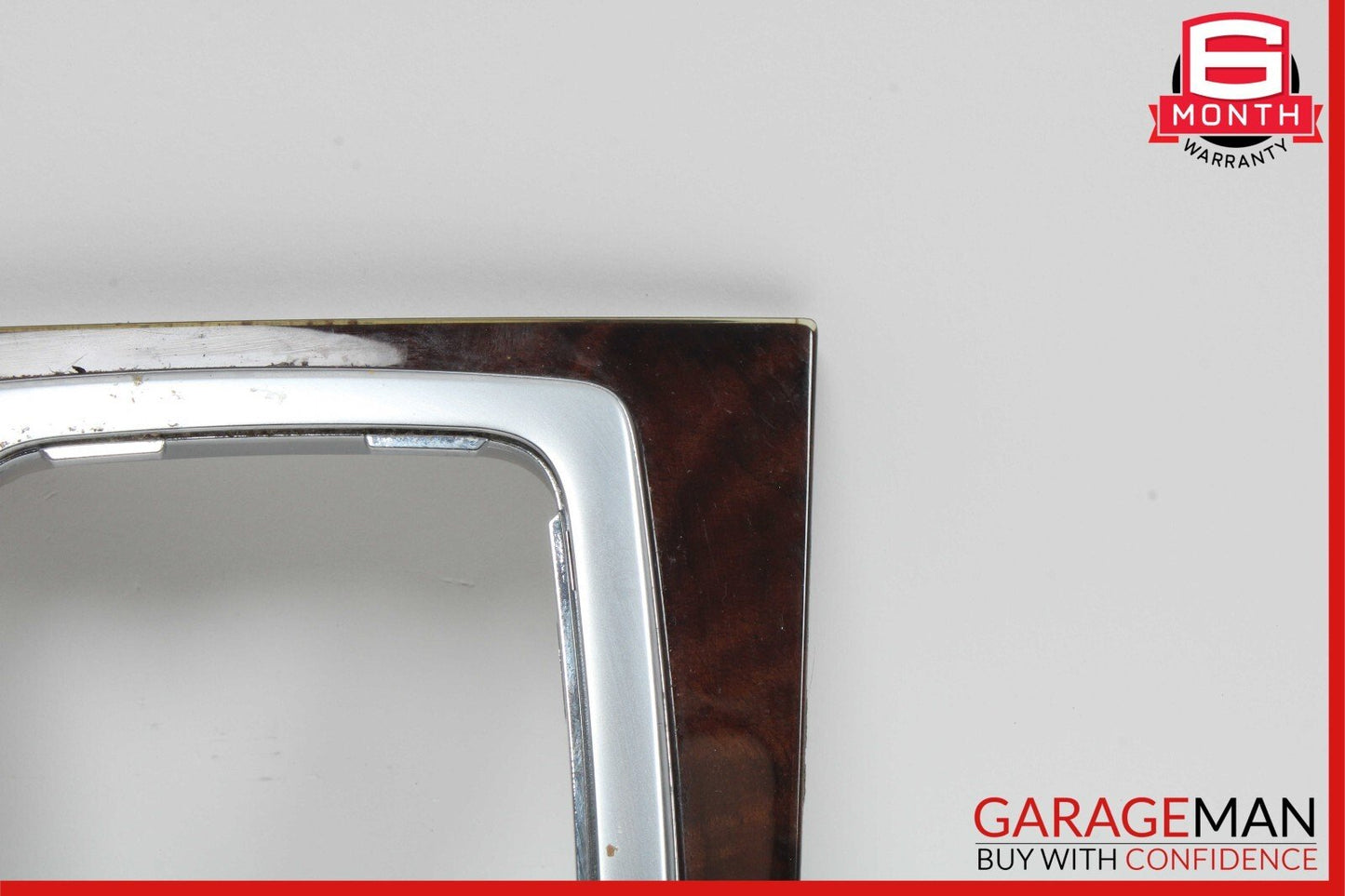 08-15 Mercedes W204 C250 Center Console Shifter Trim Cover Panel Bezel Wood Assy