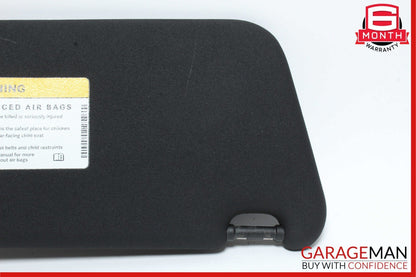 08-14 Mercedes W204 C250 Front Left Side Sun Visor Sunvisor Shade Cover OEM