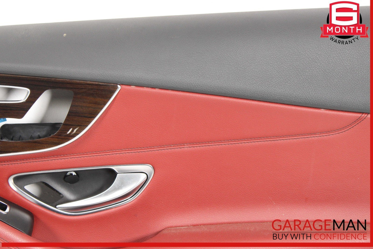 19-21 Mercedes W205 C300 C63 AMG Coupe Front Right Side Interior Door Panel OEM