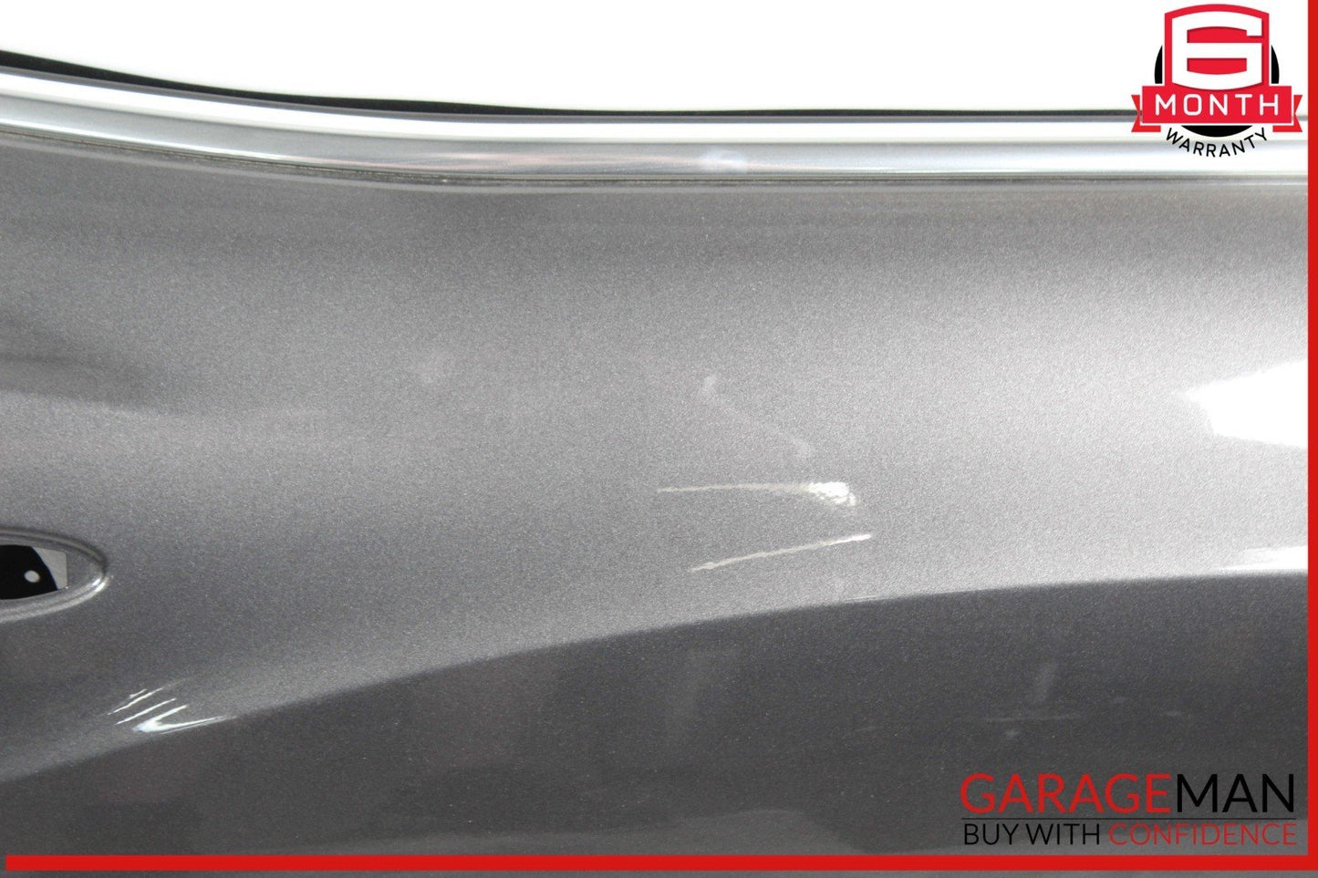 14-22 Maserati Ghibli M157 Rear Right Side Door Shell Frame Panel Gray OEM
