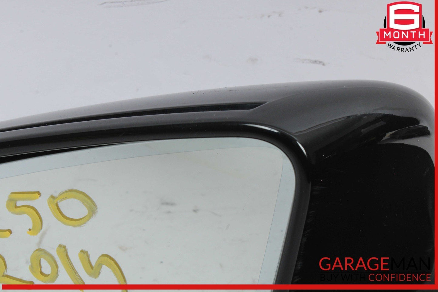 12-15 Mercedes W204 C250 Front Left Side Door Rear View Mirror w/ Blind Spot OEM