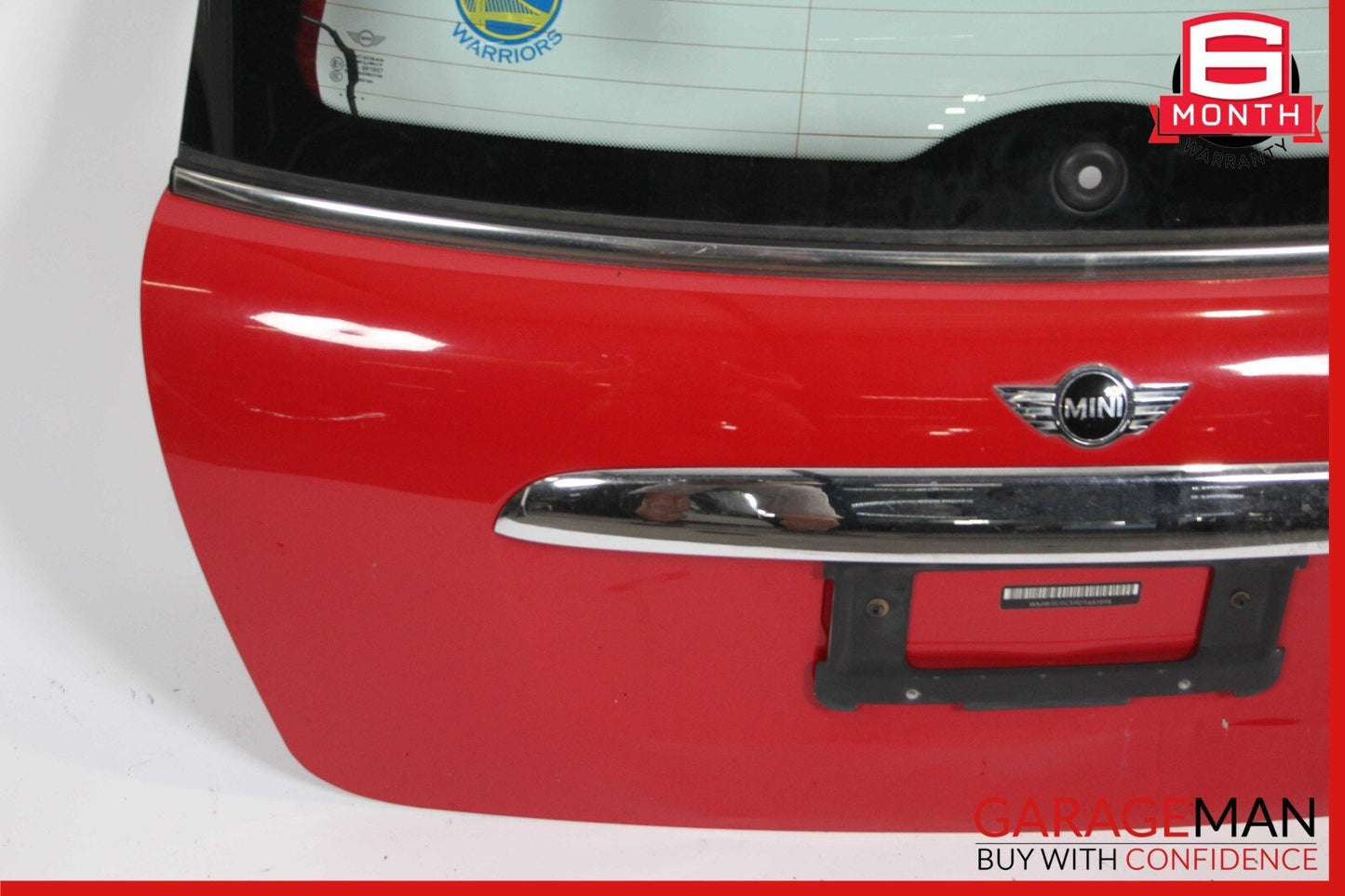 05-13 Mini Cooper Rear Trunk Lid Hatch Tailgate 41002752015 OEM Red