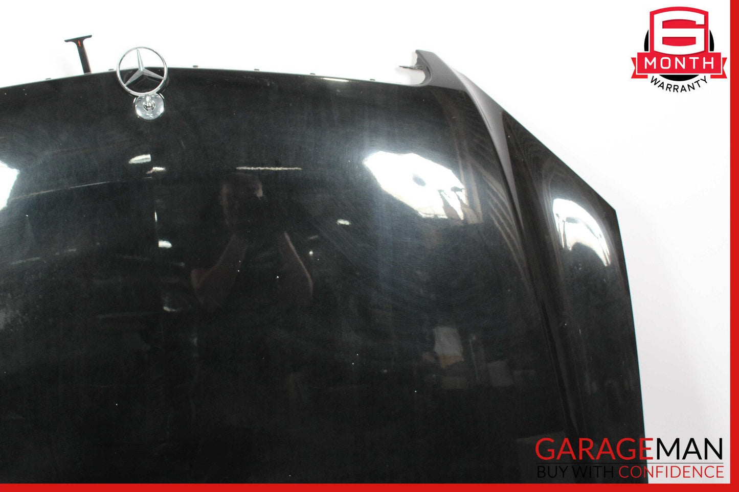 07-13 Mercedes W221 S550 Front Hood Bonnet Cover Panel Assembly Black