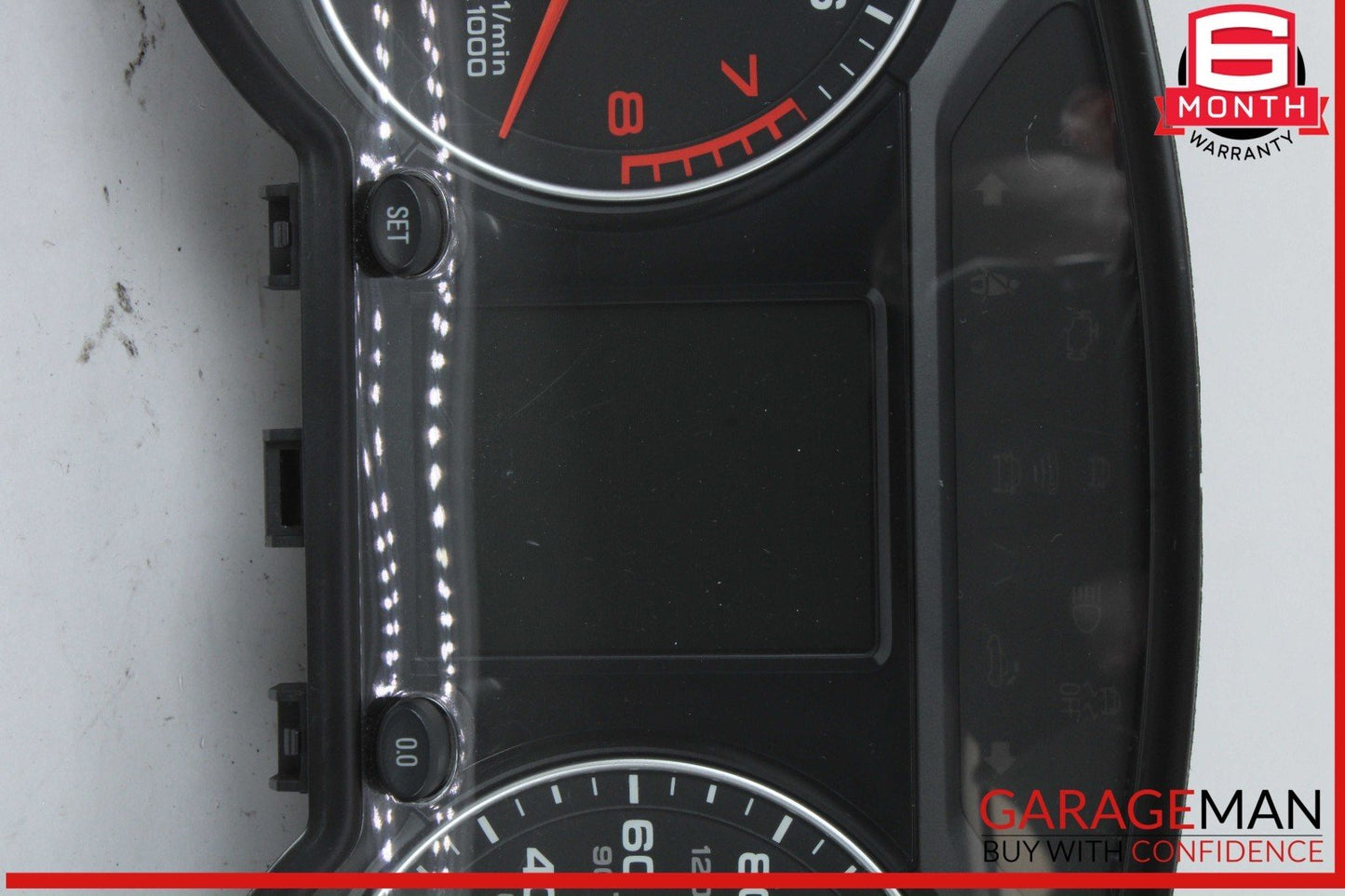 09-17 Audi Q5 Dash Dashboard Speedometer Instrument Cluster Gauge 8R0920981N OEM