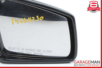 11-17 Mercedes W117 CLA250 Right Passenger Side Rear View Door Mirror Black OEM