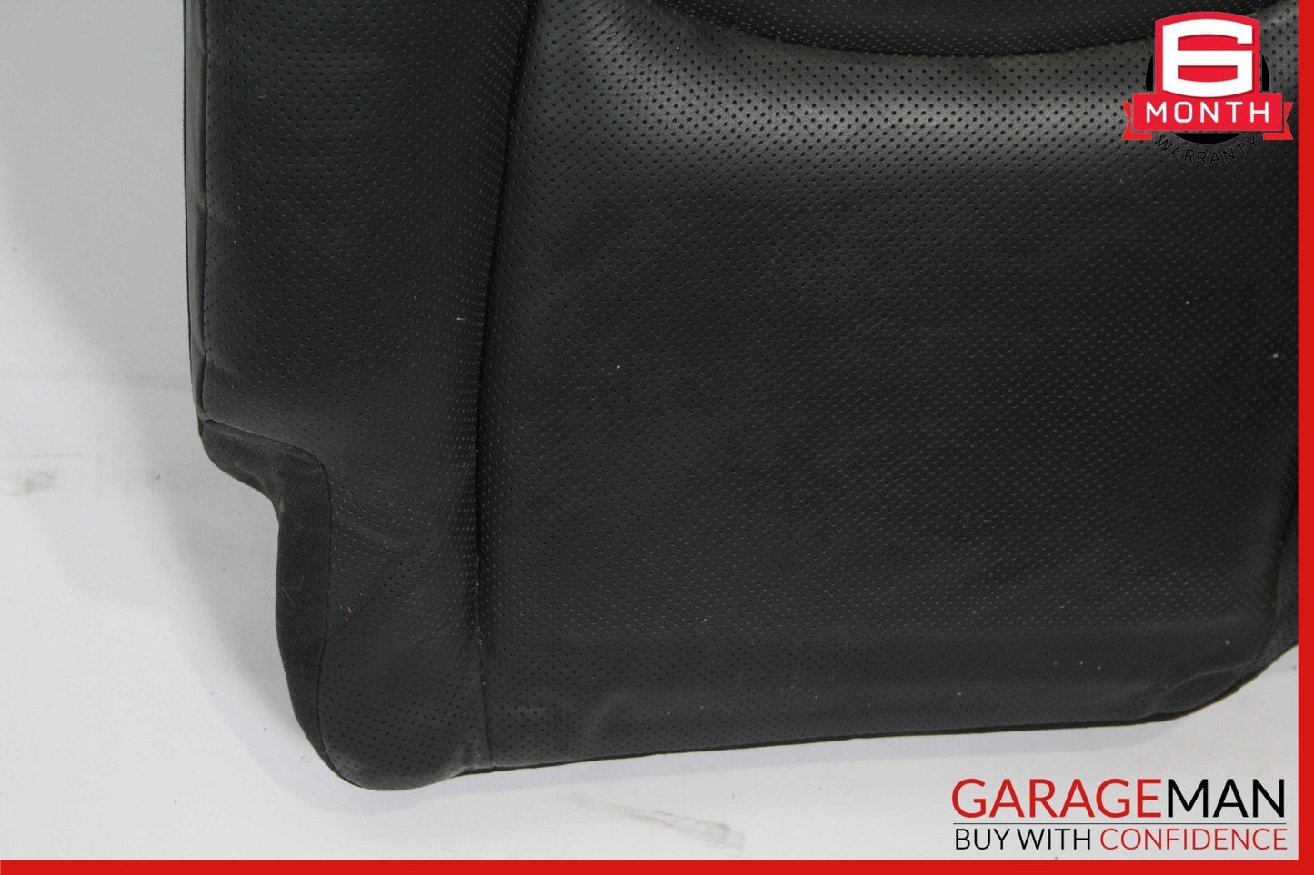03-06 Mercedes W220 S600 Rear Right Side Lower Bottom Seat Cushion Cover Black