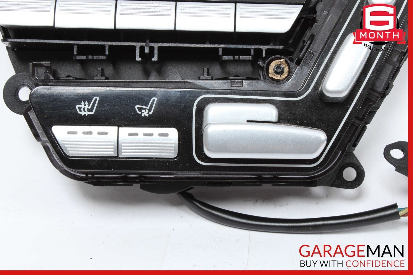 07-14 Mercedes W221 S600 Front Right Seat Adjust Control Memory Switch Set of 2
