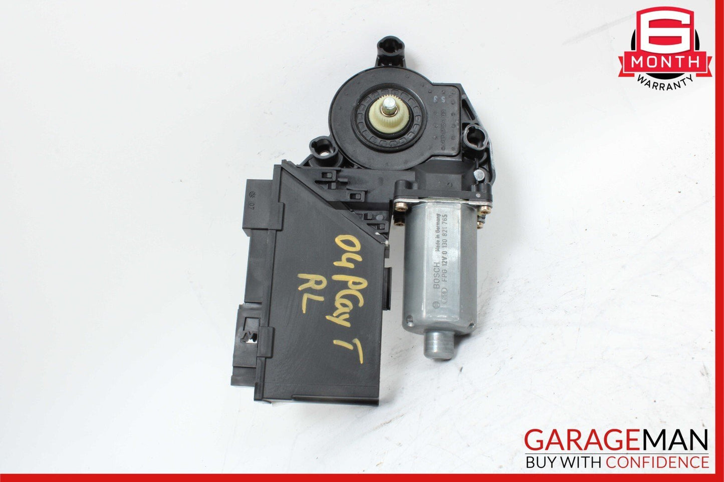 03-10 Porsche Cayenne 955 957 Rear Left Side Door Window Regulator Motor OEM