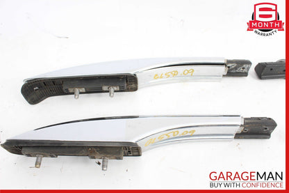 07-12 Mercedes GL550 Left & Right Baggage Roof Luggage Rack Rail Cover Caps Set