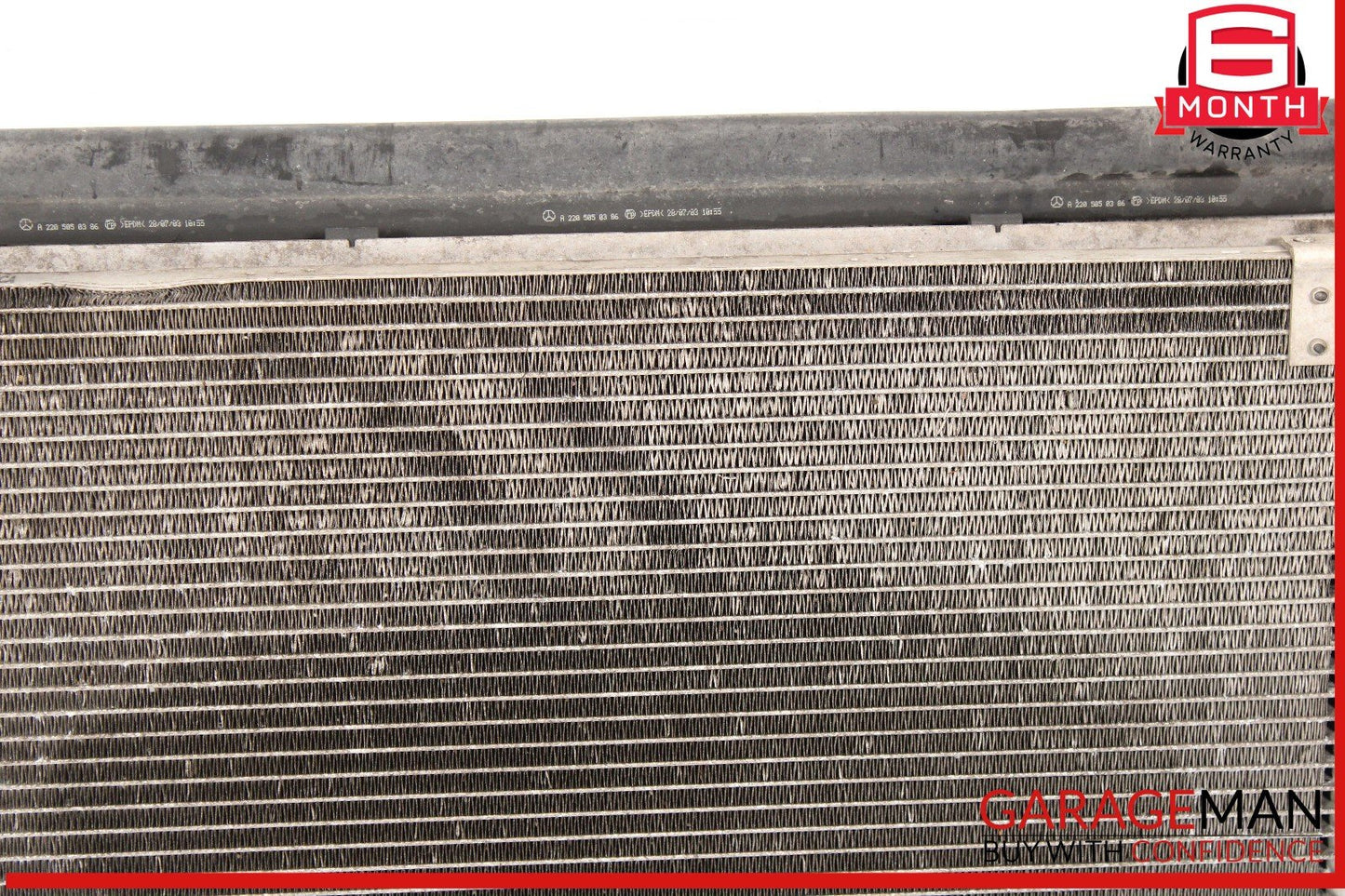00-06 Mercedes W215 CL500 CL55 Engine Cooling Radiator AC Air A/C Condenser OEM