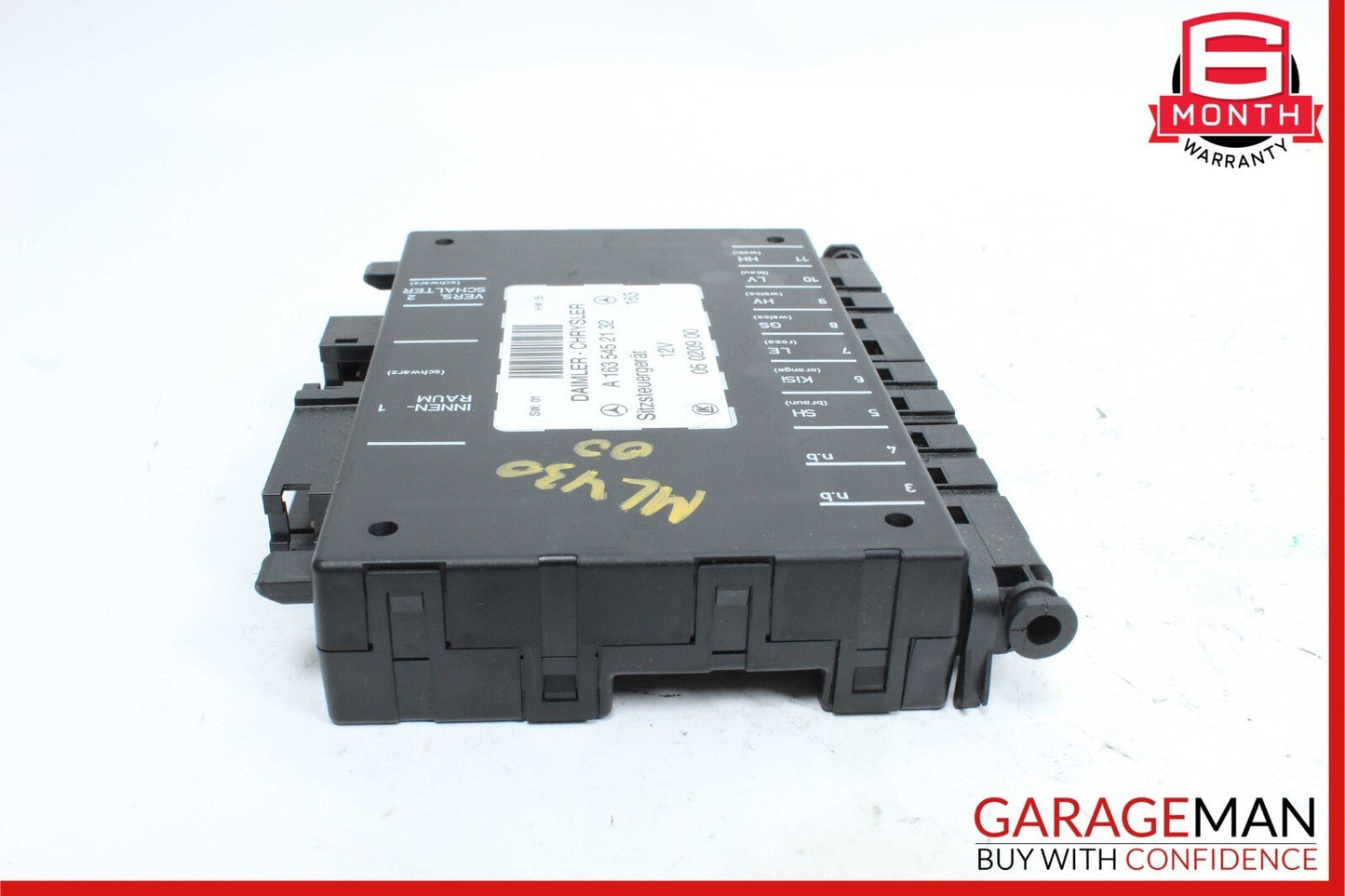98-05 Mercedes W163 ML430 ML320 Seat Control Module Front Left Or Right OEM