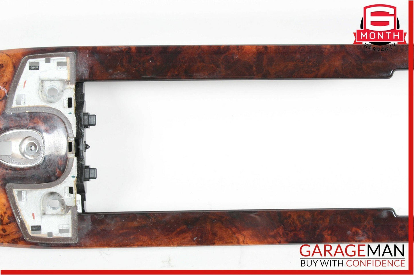 07-09 Mercedes W221 S550 S65 AMG Center Console Trim Bezel Wood 2216800064 OEM
